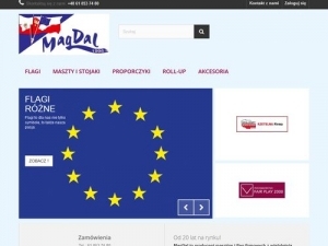 Flagi Unii Europejskiej w ofercie firmy Magdal
